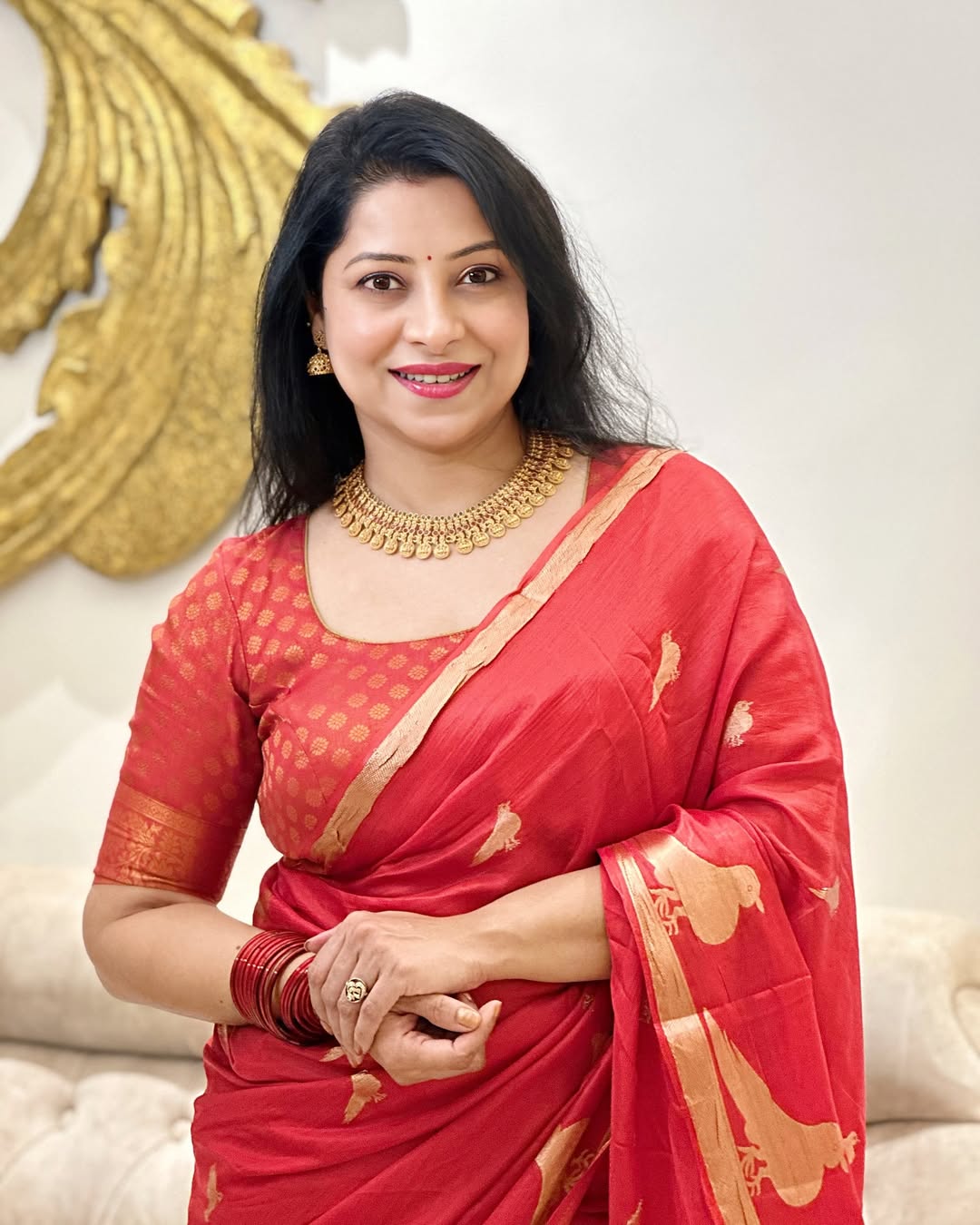 Banarasi Soft Silk Saree with Lustrous Zari Weave & Graceful Traditional Finish
