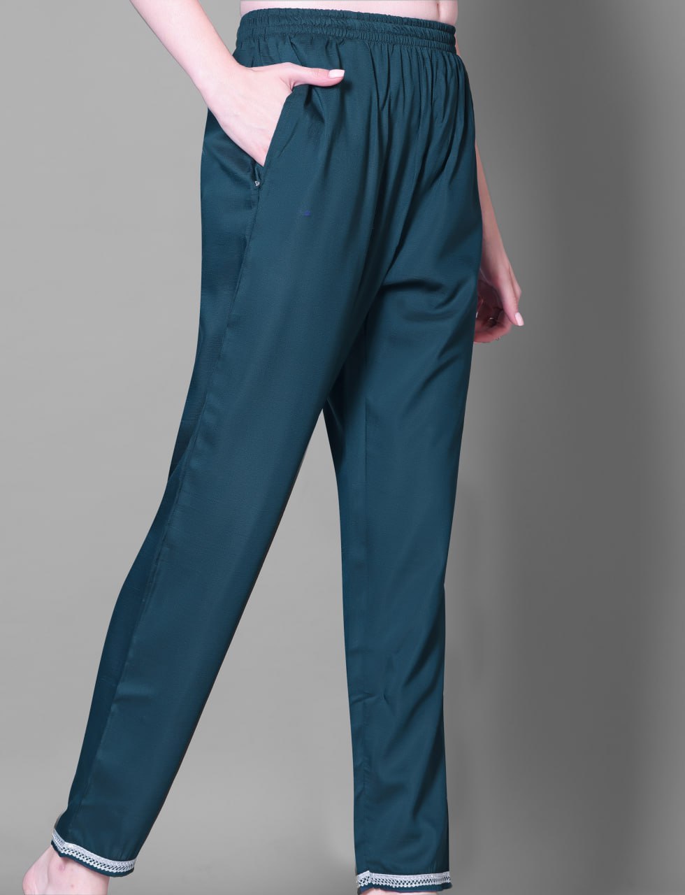 All-in-One Ethnic Charm: Fully Stitched Kurta, Pant & Dupatta Set – No Stitching Needed